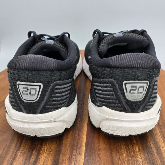 Brooks Ariel 20 Shoes Womens 9 Wide Black Blue Running Walking Athletic Sneakers - Picture 4 of 8